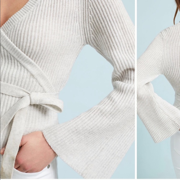 cupcakes & cashmere Knit Wrap Sweater - Picture 3 of 8